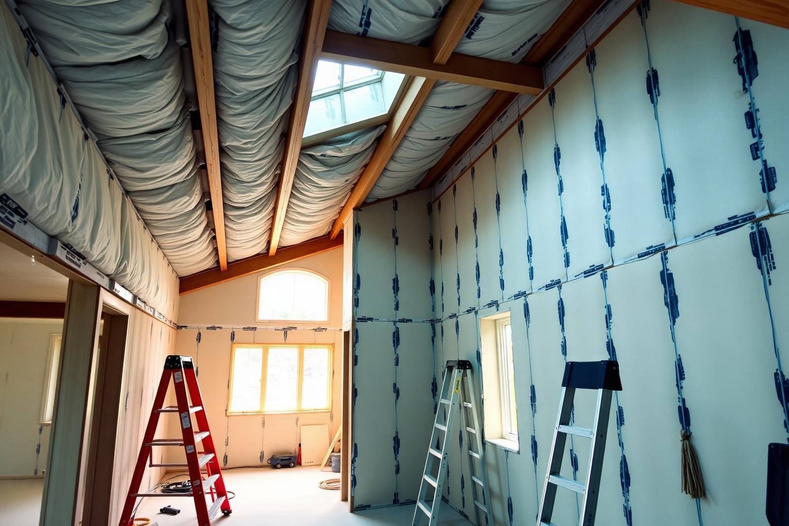 Interior reconstruction underway after property damage in Georgia